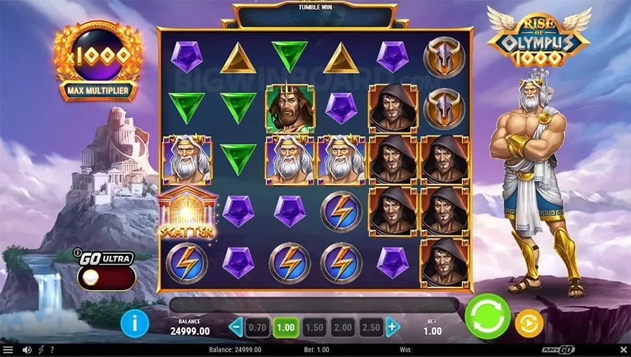 phsky App Interface with Diverse Games