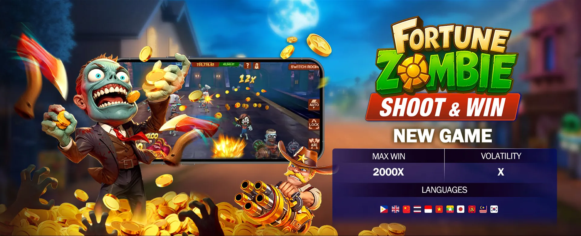 phsky Gaming Guide Banner: A player confidently navigating the phsky online casino interface with vibrant game graphics in the background.